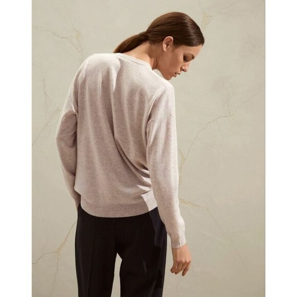Brunello Cucinelli Cashmere Sweater top Monili trim Women's Knit size XS - Picture 6 of 6